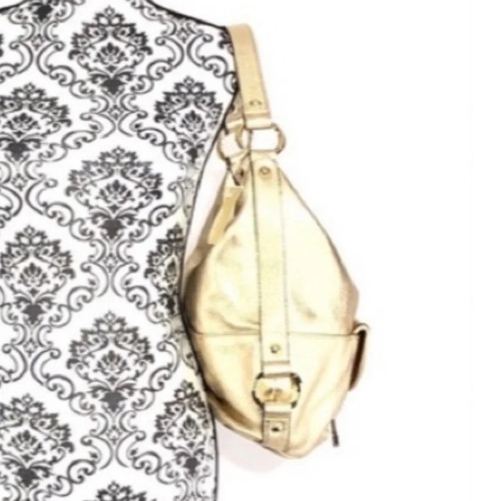 Michael Kors Gold Metallic Bag pristine condition